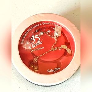 Sterling silver barbie bracelet 45th barbie anniversary